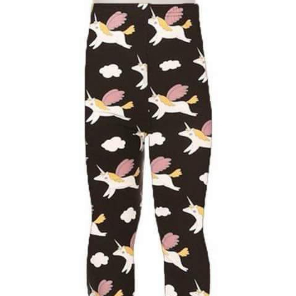 Kids Unicorn Print Leggings